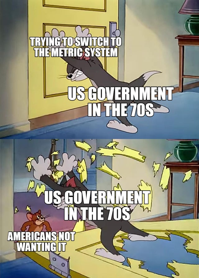 U.S. trying to but not switching to metric system